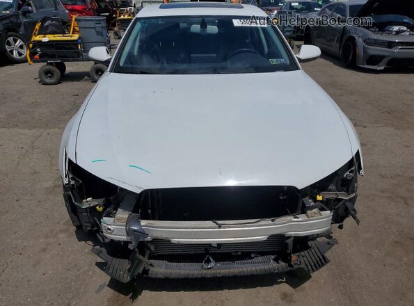 WAUG8AFC5JN056399 2018 AUDI A6 White Widok z przodu