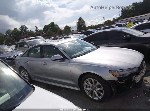 WAUG8AFC5JN095056 2018 AUDI A6 Silver Widok wnętrza 360 stopni