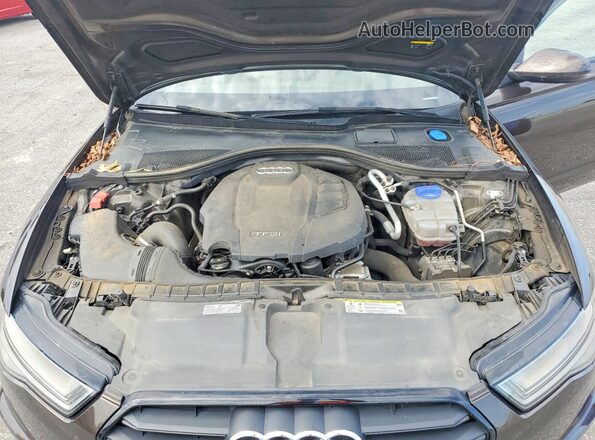 WAUG8AFC8JN013613 2018 AUDI A6 Brown Rear interior view