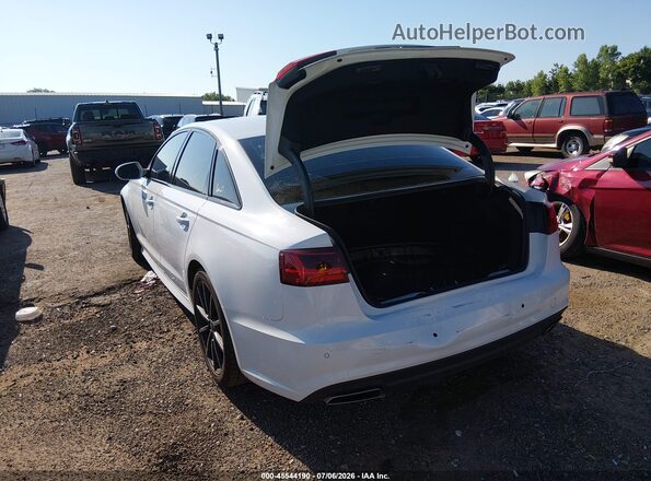 WAUG8AFC8JN052959 2018 AUDI A6 White Rear left