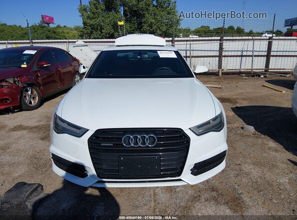 WAUG8AFC8JN052959 2018 AUDI A6 White Rear interior view