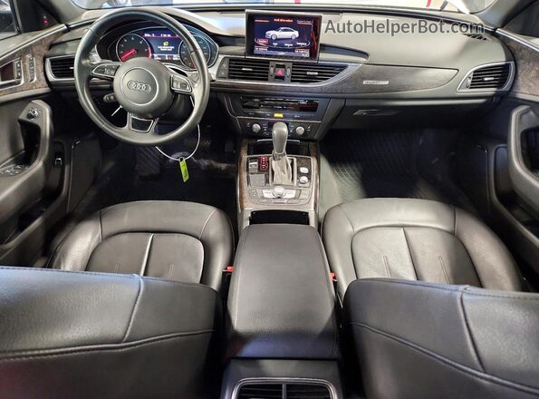 WAUG8AFC9JN019128 2018 AUDI A6 Black Vista del salpicadero