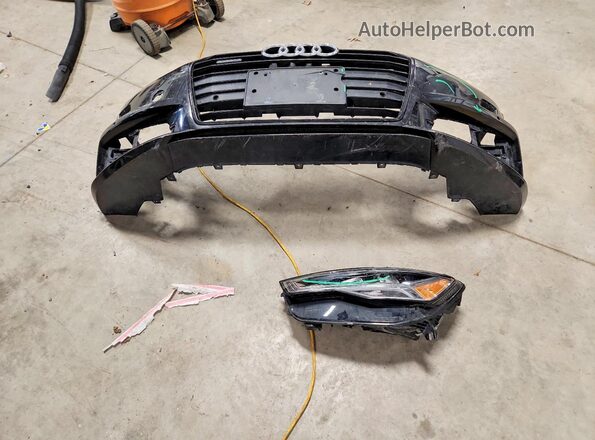 WAUG8AFC9JN019128 2018 AUDI A6 Black Vista del compartimento del motor