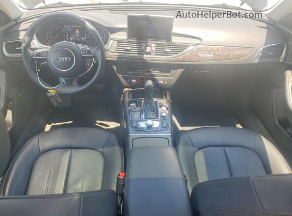 WAUG8AFC9JN041291 2018 AUDI A6 Black Вид панелі приладів