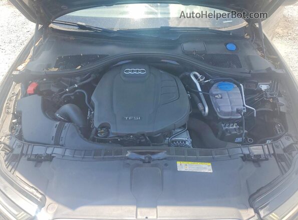 WAUG8AFC9JN041291 2018 AUDI A6 Black Вид задньої частини салону