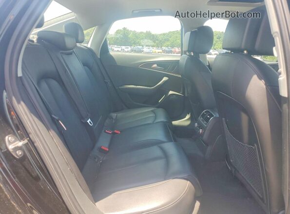 WAUG8AFC9JN041291 2018 AUDI A6 Black Вид задніх сидінь