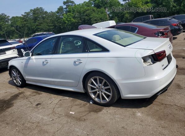 WAUG8AFCXHN025966 2017 AUDI A6 White Rear left