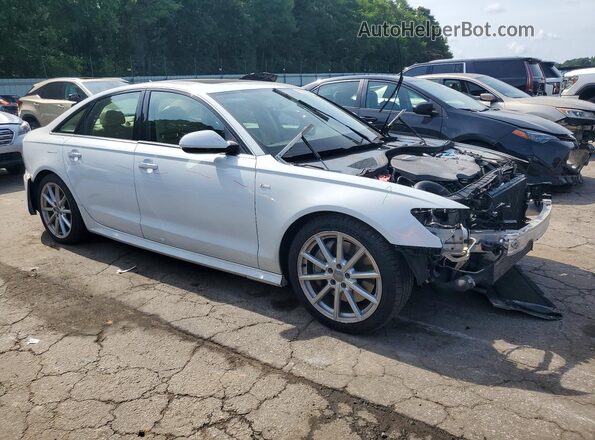 WAUG8AFCXHN025966 2017 AUDI A6 White Front right