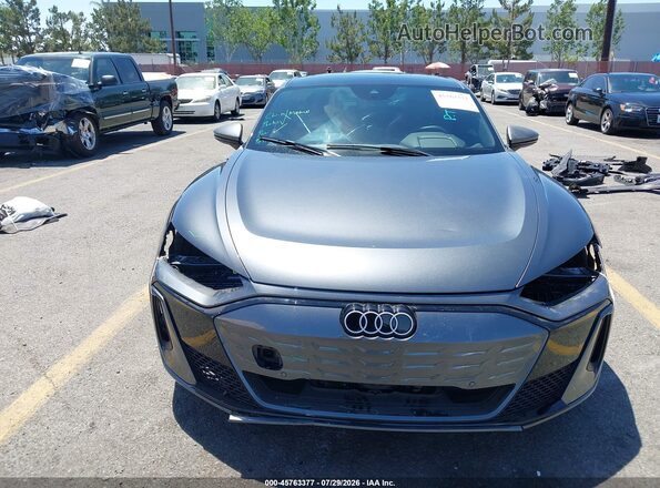 WAUG9BFW6S7001687 2025 AUDI S E-TRON GT Brown Вид задньої частини салону