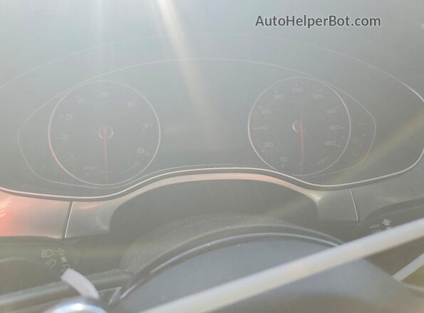 WAUGFAFC0GN006881 2016 AUDI A6 Gray Instrument cluster view