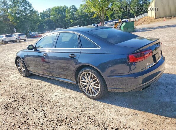 WAUGFAFC0GN006881 2016 AUDI A6 Gray Rear left