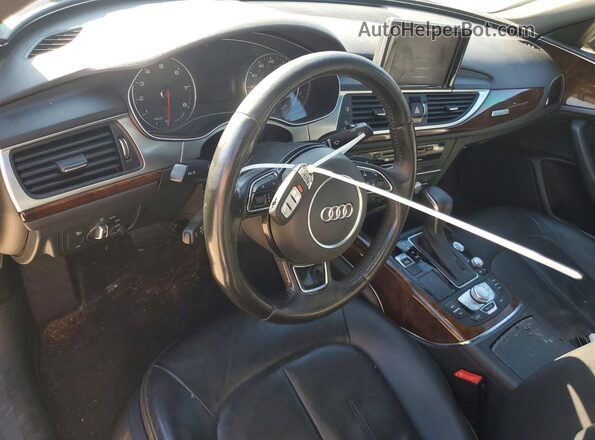 WAUGFAFC0GN006881 2016 AUDI A6 Gray Dashboard view