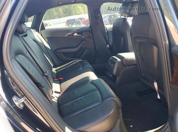 WAUGFAFC0GN006881 2016 AUDI A6 Gray Rear seats view