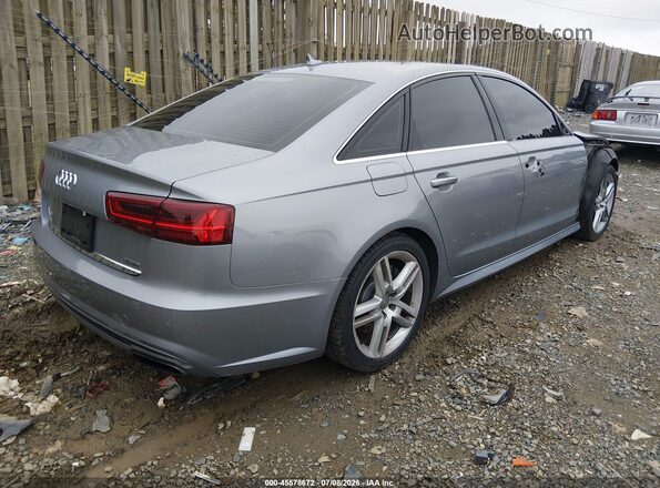 WAUGFAFC0GN128513 2016 AUDI A6 Silver Tył prawy