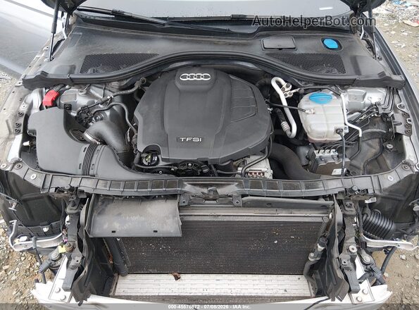 WAUGFAFC0GN128513 2016 AUDI A6 Silver Widok z tyłu