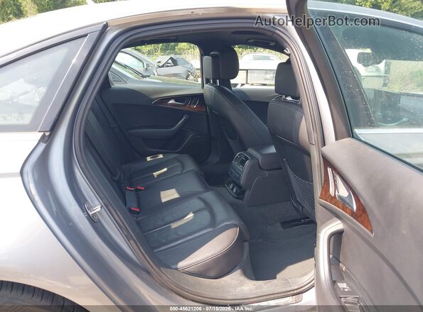 WAUGFAFC1GN013371 2016 AUDI A6 Silver VIN კოდის სტიკერის ხედი
