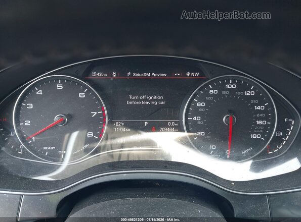 WAUGFAFC1GN013371 2016 AUDI A6 Silver უკანა სავარძლების ხედი