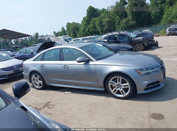 WAUGFAFC1GN013371 2016 AUDI A6 Silver უკანა სალონის ხედი