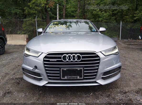 WAUGFAFC1GN127404 2016 AUDI A6 Silver Вид спереду