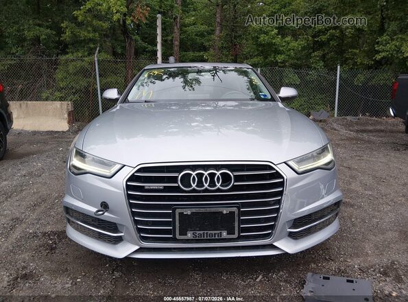 WAUGFAFC1GN127404 2016 AUDI A6 Silver Вид щитка приладів