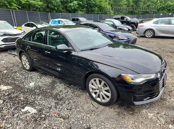 WAUGFAFC2GN080979 2016 AUDI A6 Black Delantero derecho