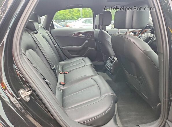 WAUGFAFC2GN080979 2016 AUDI A6 Black Vista de los asientos traseros