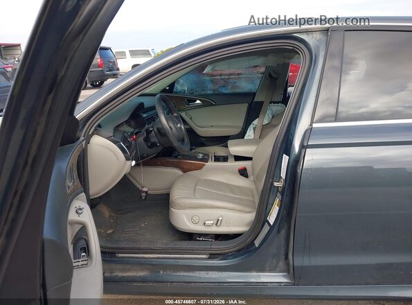 WAUGFAFC3GN021911 2016 AUDI A6 Серый Вид салона спереди