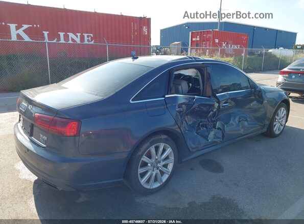 WAUGFAFC3GN021911 2016 AUDI A6 Серый Вид спереди