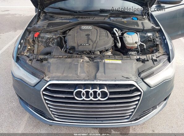 WAUGFAFC3GN021911 2016 AUDI A6 Серый Вид сзади