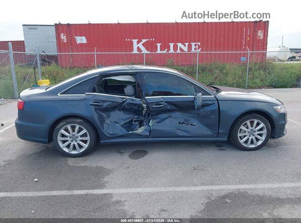 WAUGFAFC3GN021911 2016 AUDI A6 Серый Вид задней части салона