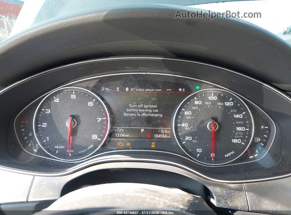 WAUGFAFC3GN021911 2016 AUDI A6 Серый Вид задних сидений
