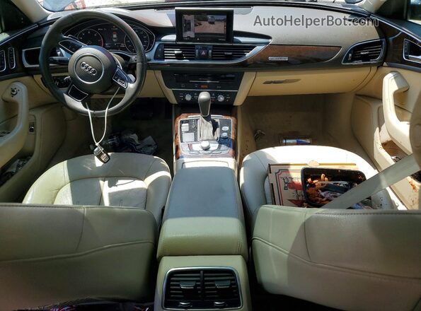 WAUGFAFC3GN046856 2016 AUDI A6 Черный Вид панели приборов