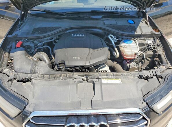WAUGFAFC3GN046856 2016 AUDI A6 Черный Вид задней части салона