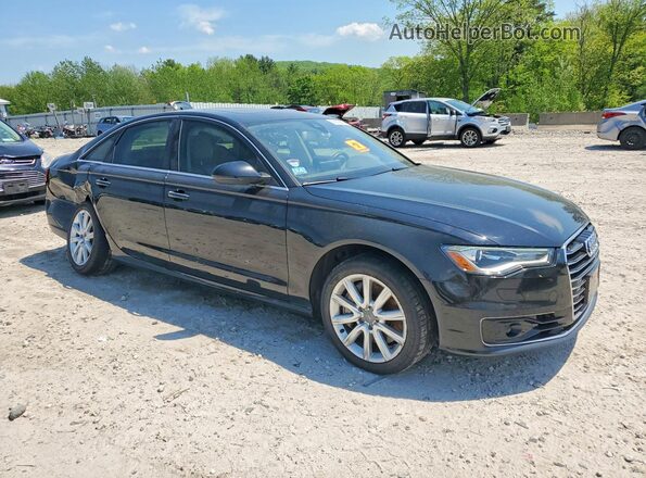 WAUGFAFC3GN046856 2016 AUDI A6 Черный Передняя правая четверть