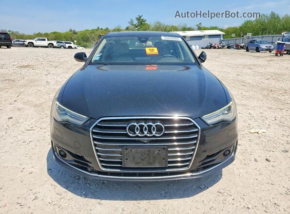 WAUGFAFC3GN046856 2016 AUDI A6 Черный Вид спереди