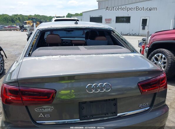 WAUGFAFC4GN007340 2016 AUDI A6 Tan Вид спереду