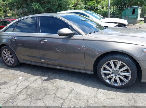 WAUGFAFC4GN007340 2016 AUDI A6 Tan Вид щитка приладів
