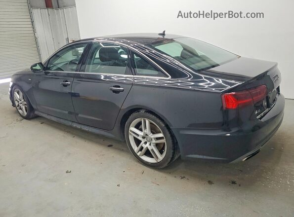 WAUGFAFC4GN058031 2016 AUDI A6 Black Rear left