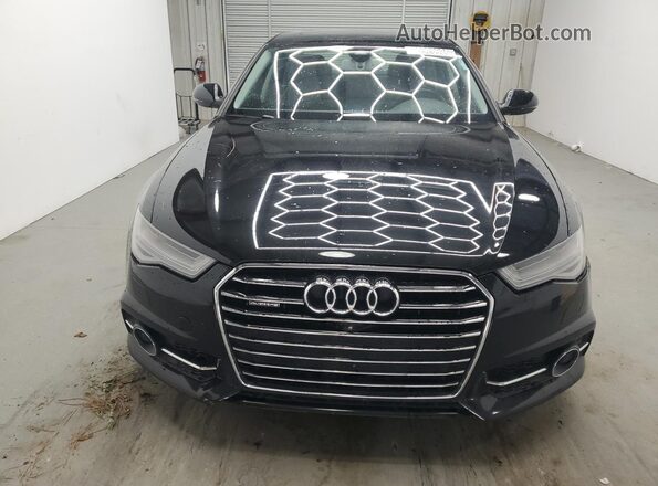 WAUGFAFC4GN058031 2016 AUDI A6 Black VIN sticker view