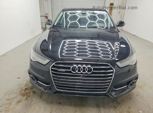 WAUGFAFC4GN058031 2016 AUDI A6 Black Front view