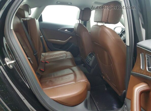 WAUGFAFC4GN058031 2016 AUDI A6 Black Rear seats view