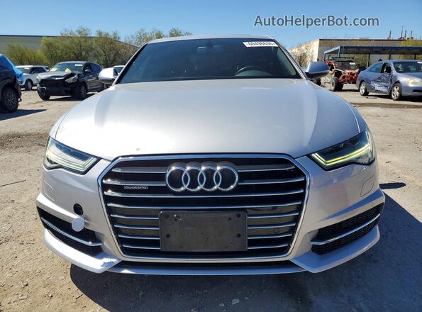 WAUGFAFC4GN157142 2016 AUDI A6 Silver Դիմացի տեսք