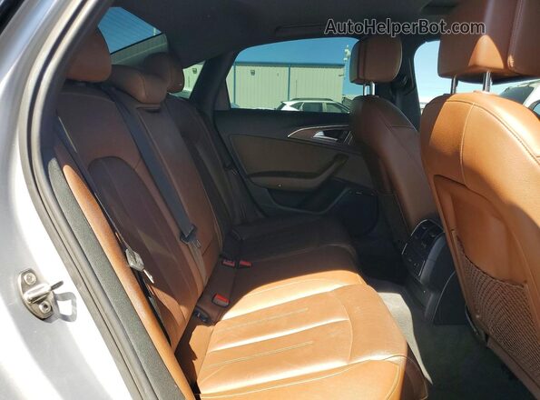 WAUGFAFC4GN157142 2016 AUDI A6 Silver Հետևի նստատեղերի տեսք