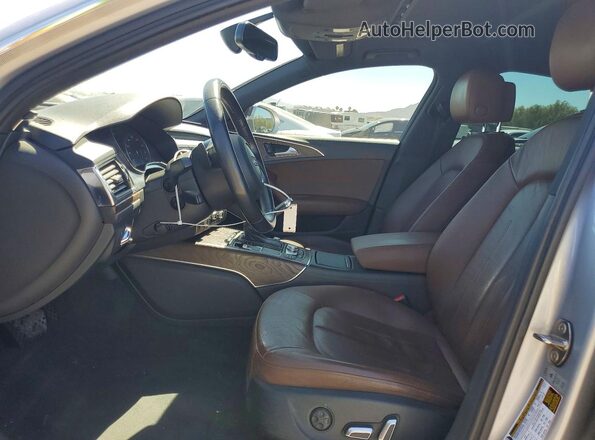 WAUGFAFC4GN157142 2016 AUDI A6 Silver Սալոնի դիմացի տեսք
