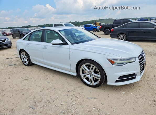 WAUGFAFC4GN162793 2016 AUDI A6 White Delantero derecho