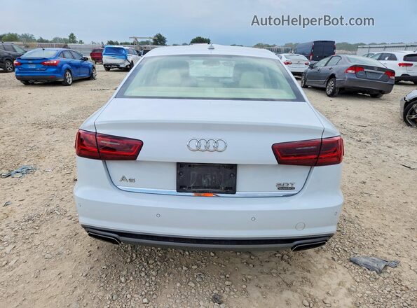 WAUGFAFC4GN162793 2016 AUDI A6 White Vista trasera