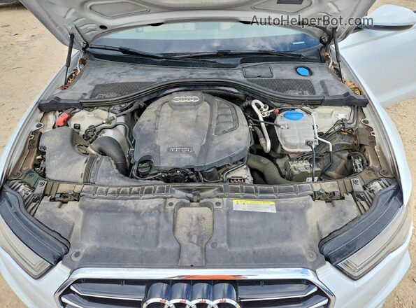 WAUGFAFC4GN162793 2016 AUDI A6 White Vista interior trasera