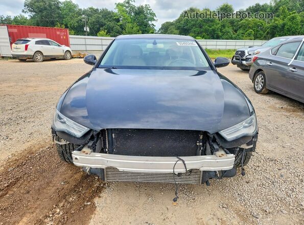 WAUGFAFC5GN011462 2016 AUDI A6 Black Widok z przodu