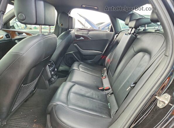 WAUGFAFC5GN060984 2016 AUDI A6 Black Вид задніх сидінь