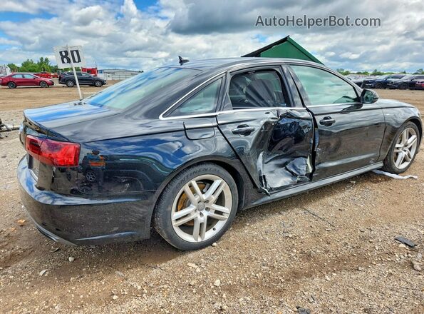WAUGFAFC5GN060984 2016 AUDI A6 Black Задня права чверть
